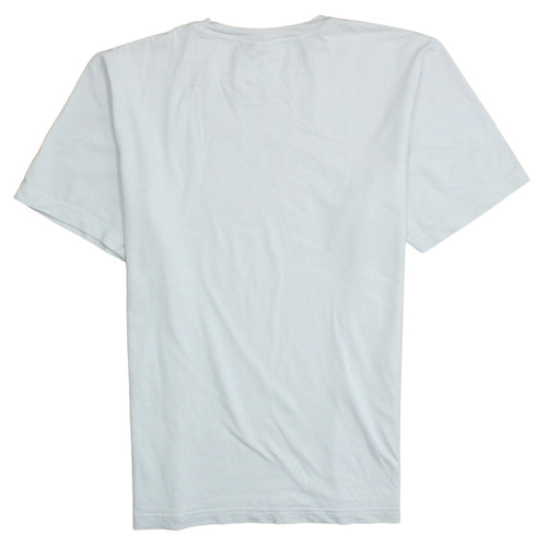 Adidas Men's White Cotton Regular Fit Crew Neck T-Shirt Size M