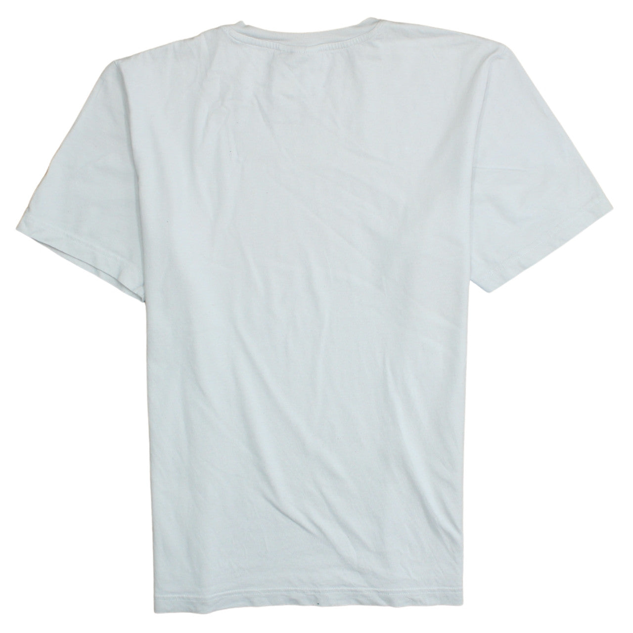 Adidas Men's White Cotton Regular Fit Crew Neck T-Shirt Size M