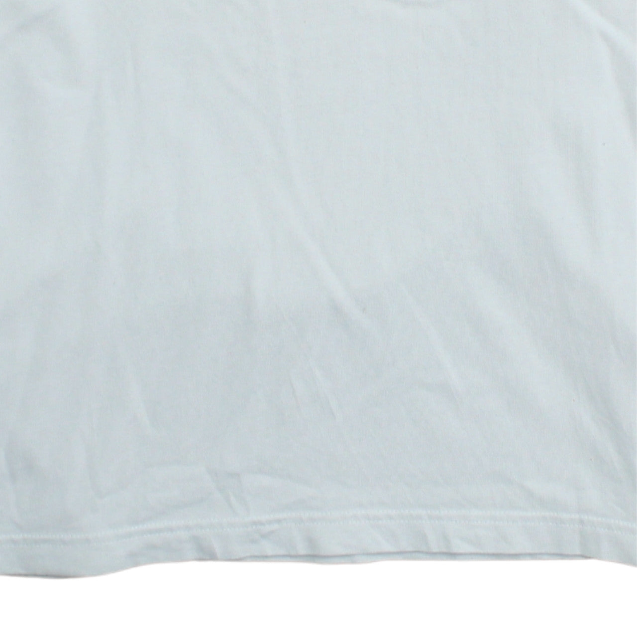 Adidas Men's White Cotton Regular Fit Crew Neck T-Shirt Size M