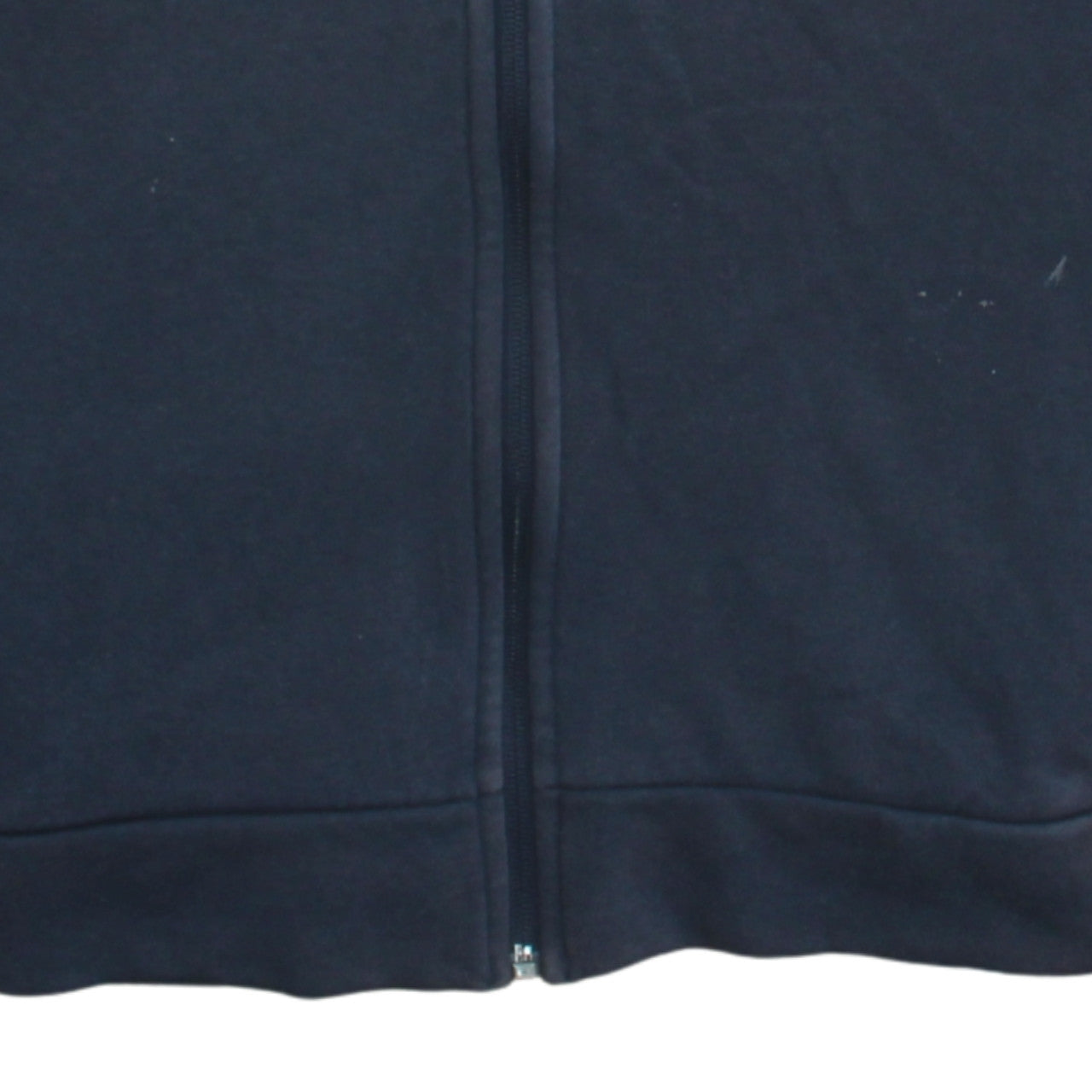 Adidas Mens Navy Red Full Zip Hoodie Medium Hooded Sweatshirt