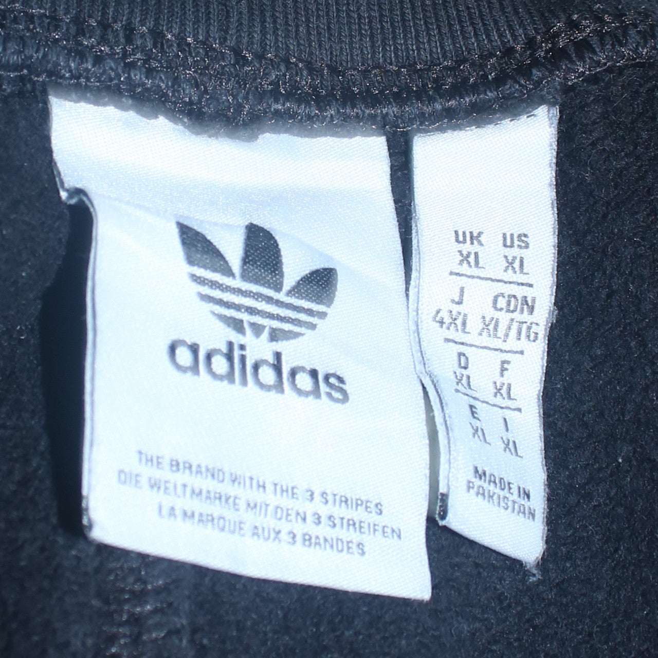 Adidas Men's Black XL Jogger Sweatpants Fleece Casual Trousers