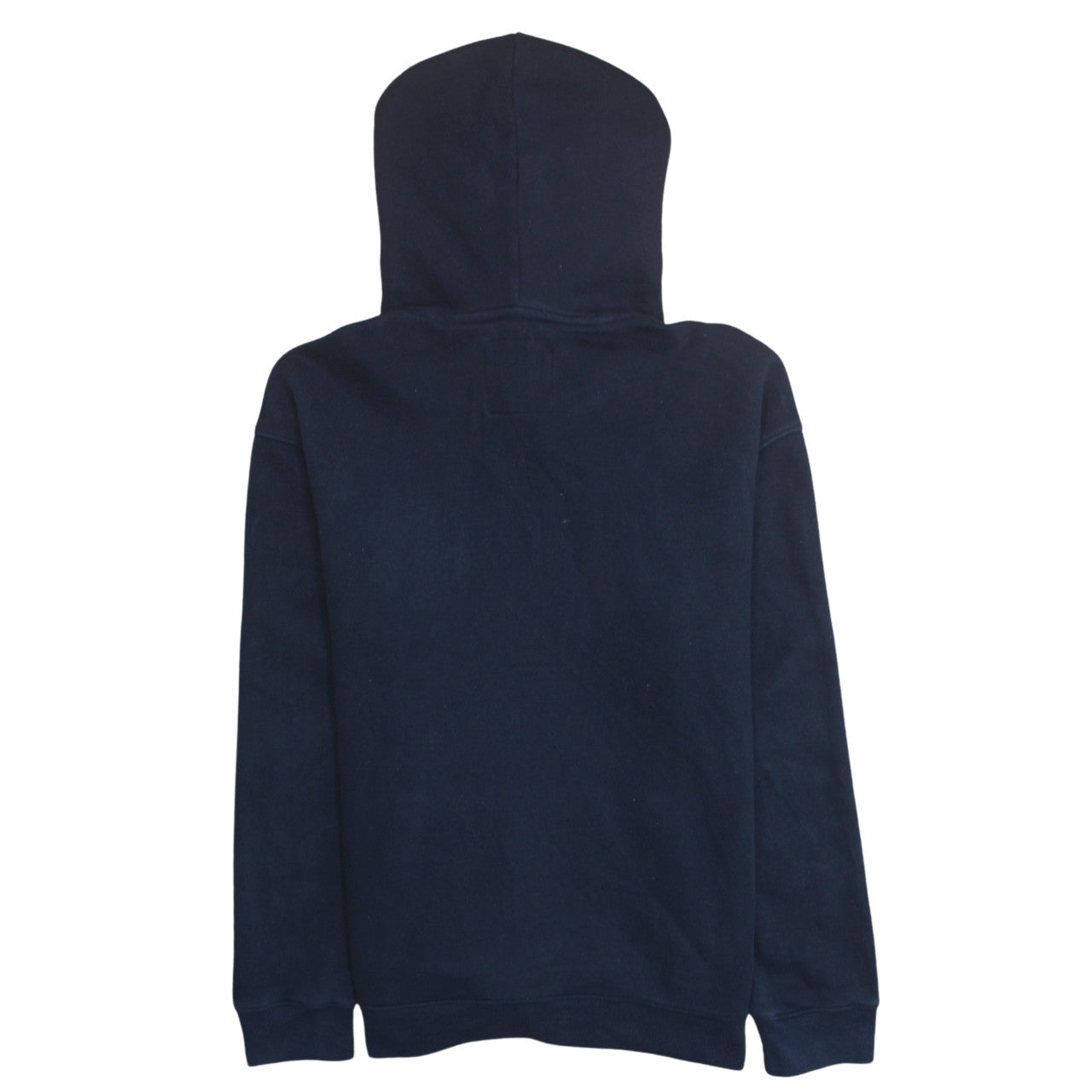 Hollister Men's Blue Pullover Hoodie M Logo Graphic Fleece Sweatshirt