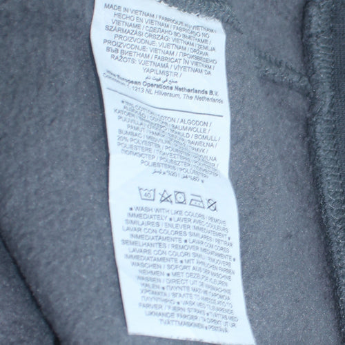 Nike Men's Grey L Pullover Crew Neck Fleece Sweatshirt