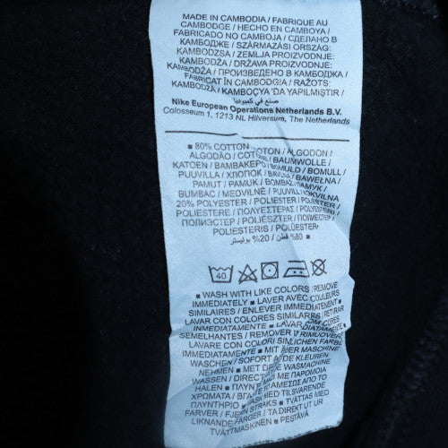 Nike Men's Black Crew Neck Pullover Sweatshirt M Regular Fit