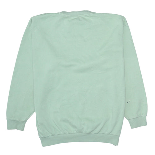Nike Boys Green XL Pullover Sweatshirt Crew Neck Fleece Logo Top