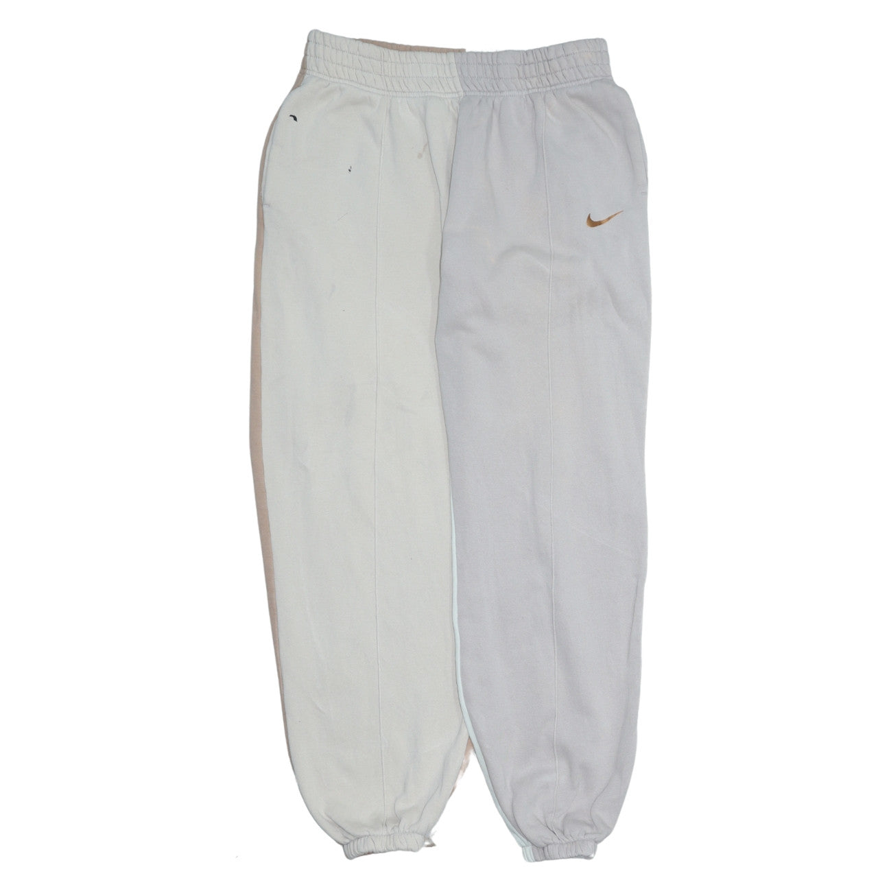 Nike Womens Multicoloured Jogger Trousers M Fleece Comfort Elastic Waist