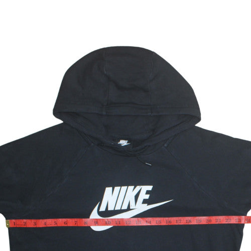 Nike Men's Black Pullover Hoodie L Regular Fit Graphic Sportswear