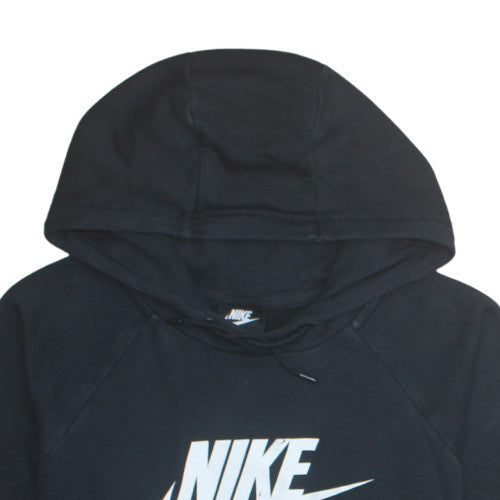 Nike Men's Black Pullover Hoodie L Regular Fit Graphic Sportswear