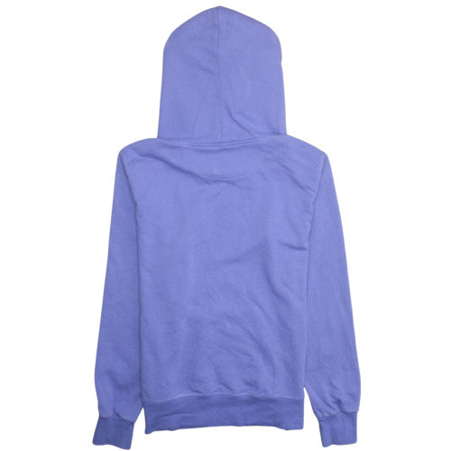 Champion Womens Purple Pullover Hoodie L Cotton Blend Casual Sweatshirt