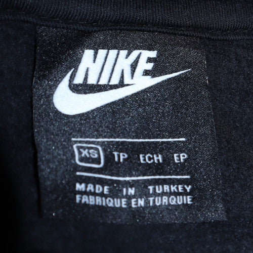 Nike Mens Black XS Pullover Fleece Hoodie with Logo