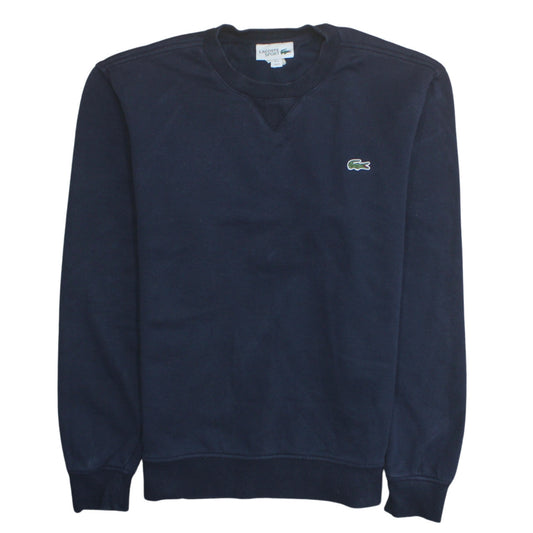 Lacoste Men's Blue Crew Neck Pullover Sweatshirt M