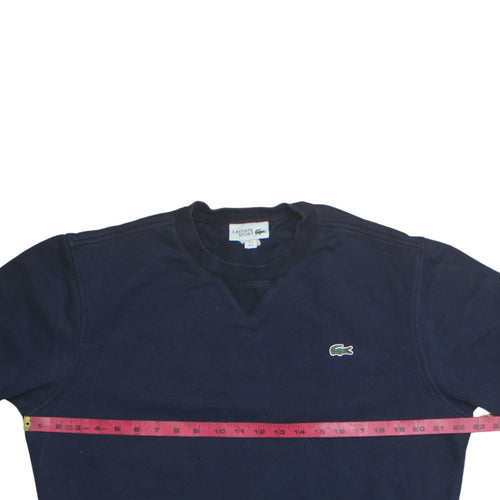 Lacoste Men's Blue Crew Neck Pullover Sweatshirt M