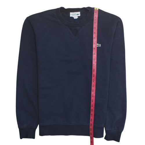 Lacoste Men's Blue Crew Neck Pullover Sweatshirt M
