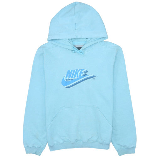 Nike Men's Blue Pullover Hoodie S Fleece Graphic Sportswear
