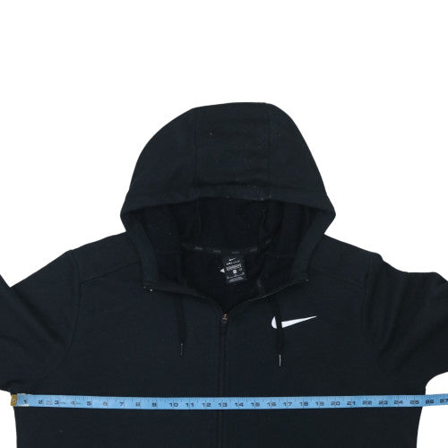 Nike Men Black XL Full Zip Dri-FIT Hoodie Standard Fit