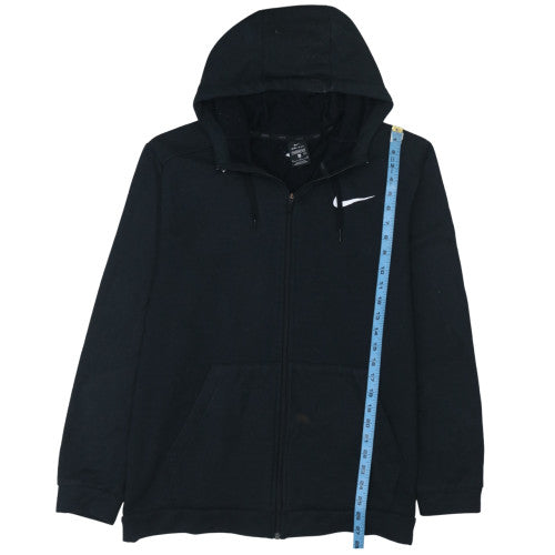 Nike Men Black XL Full Zip Dri-FIT Hoodie Standard Fit
