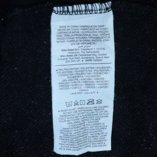 Nike Men Black XL Full Zip Dri-FIT Hoodie Standard Fit