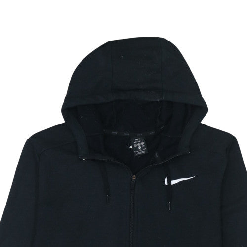 Nike Men Black XL Full Zip Dri-FIT Hoodie Standard Fit