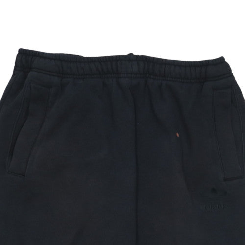 adidas Men’s Black 2XL Quilted Fleece Jogger Trousers