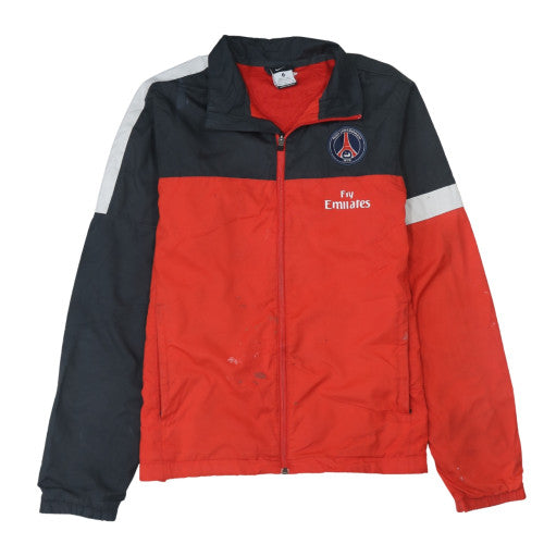 Nike Paris Saint-Germain Red Black Full Zip Men's M Sports Jacket