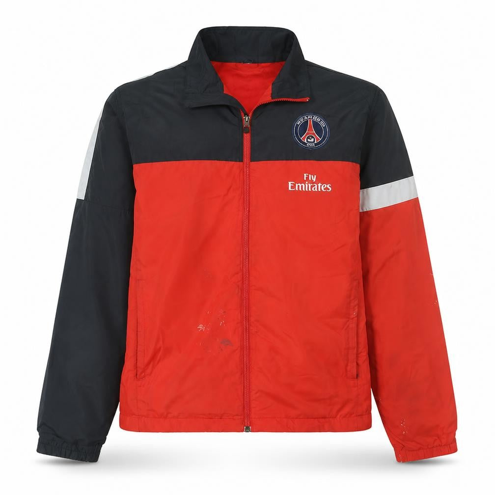Nike Paris Saint-Germain Red Black Full Zip Men's M Sports Jacket