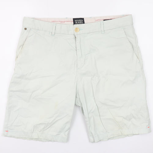 Scotch & Soda Men’s Beige Chino Shorts Size 32 Regular Fit