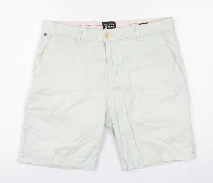 Scotch & Soda Men’s Beige Chino Shorts Size 32 Regular Fit