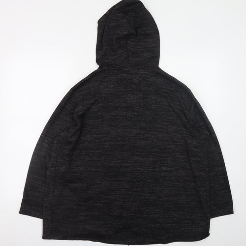 Dorothy Perkins Women's Black Maternity Hooded Jumper Size 16