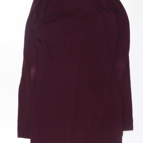 Forever 21 Women’s Purple Roll Neck Bodycon Short Dress Size S