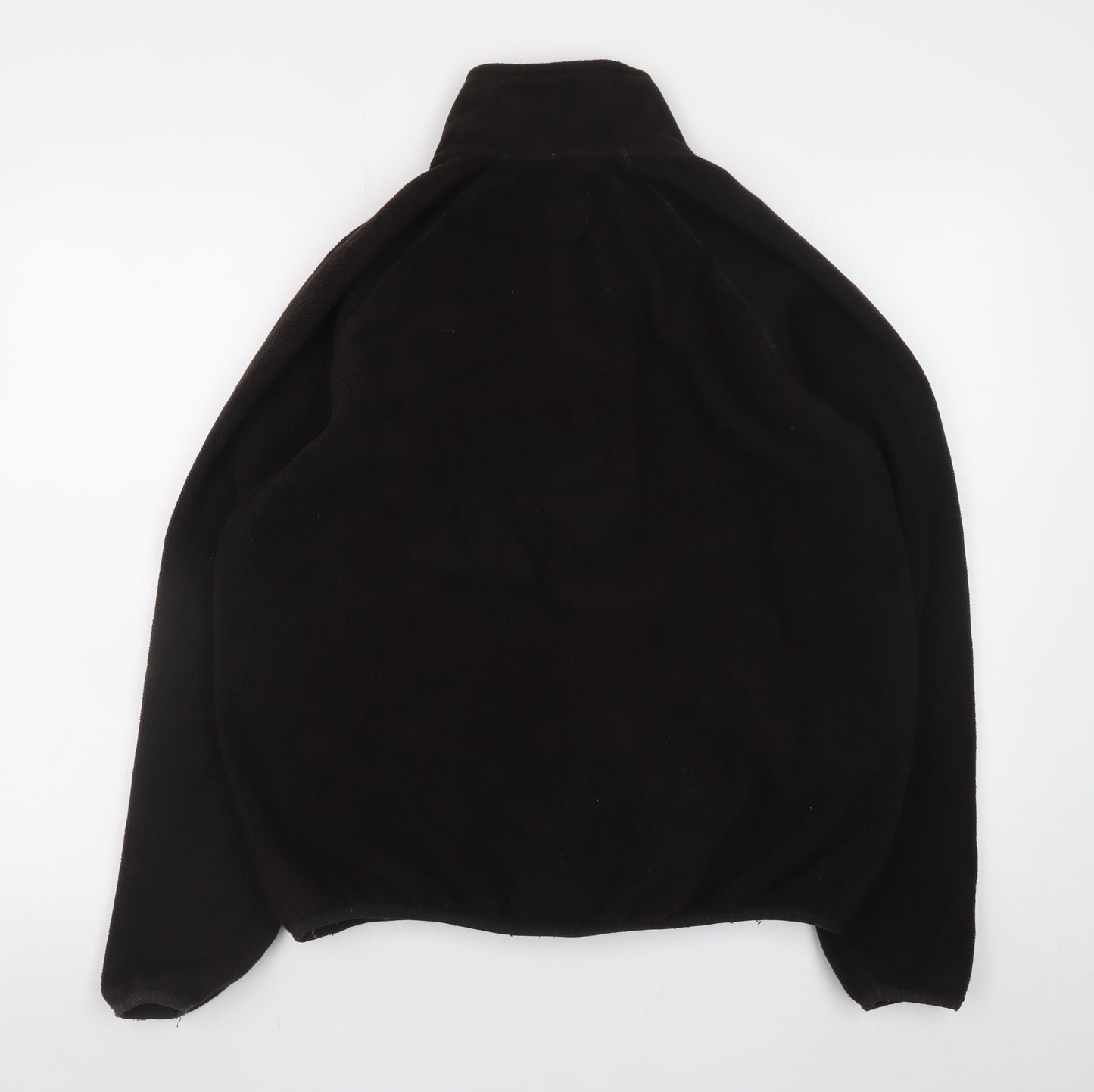 Common People Men's Black Fleece Full Zip Jacket Size M