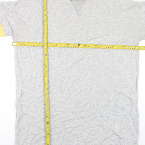 Tu Women’s Grey Colourblock Long Sleeve Sweatshirt Dress Size 18