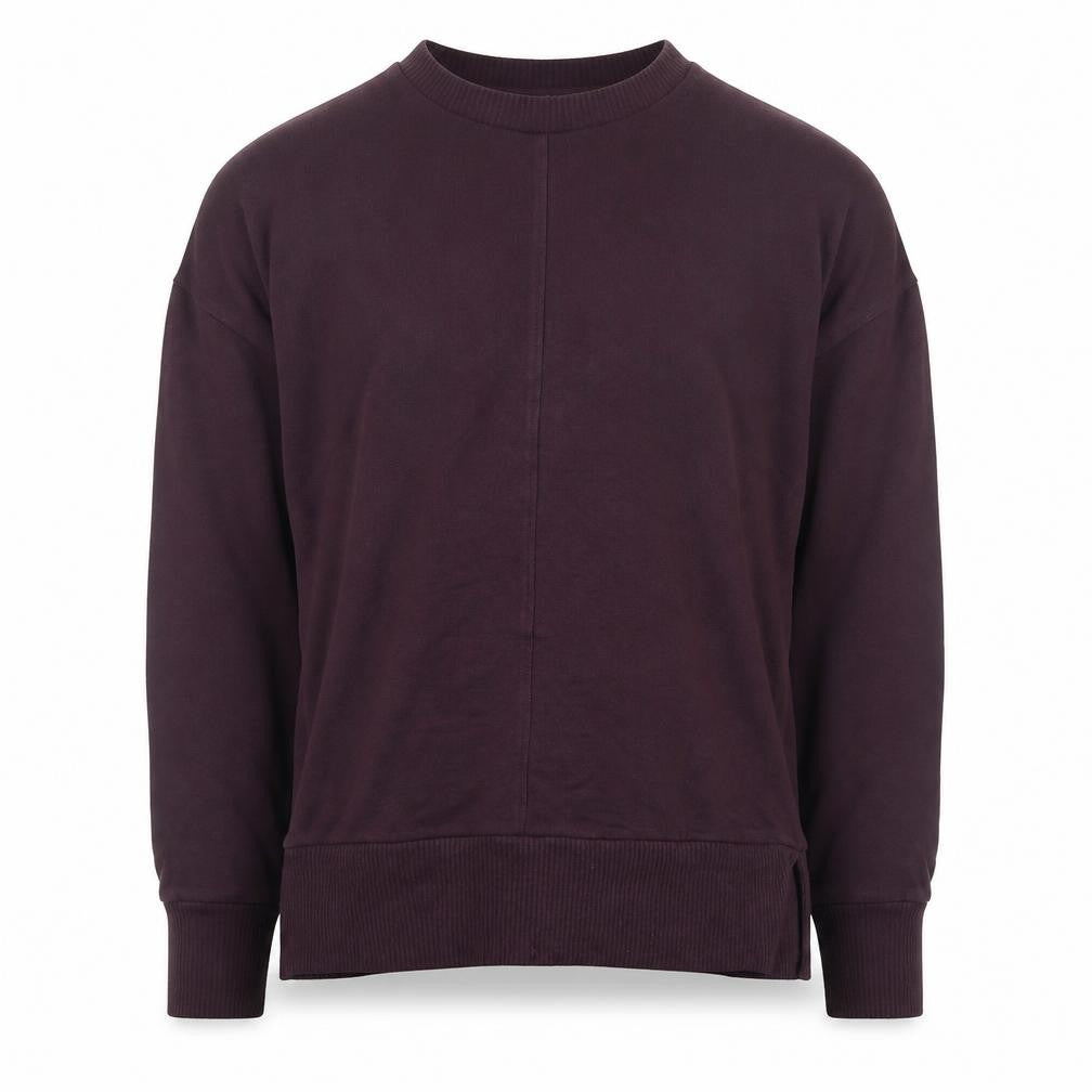 Front view of Next Men's Purple Knit jumper L Regular Fit Crew Neck