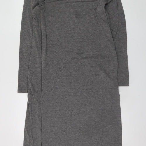 V by Very Women Grey Size 20 Long Sleeve Midi Dress