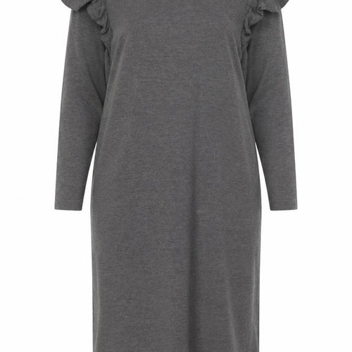 V by Very Women Grey Size 20 Long Sleeve Midi Dress