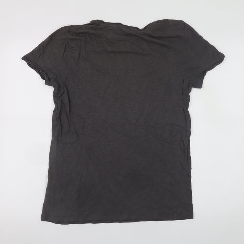 Jack & Jones Vintage Black Men’s Small Cotton Crew Neck T-Shirt