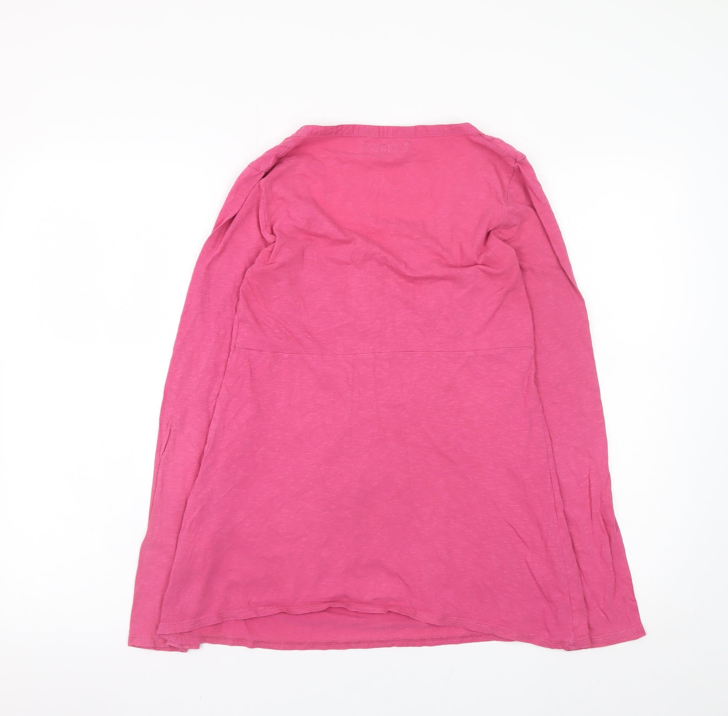 White Stuff Women’s Pink Cotton Tunic Blouse Size 10
