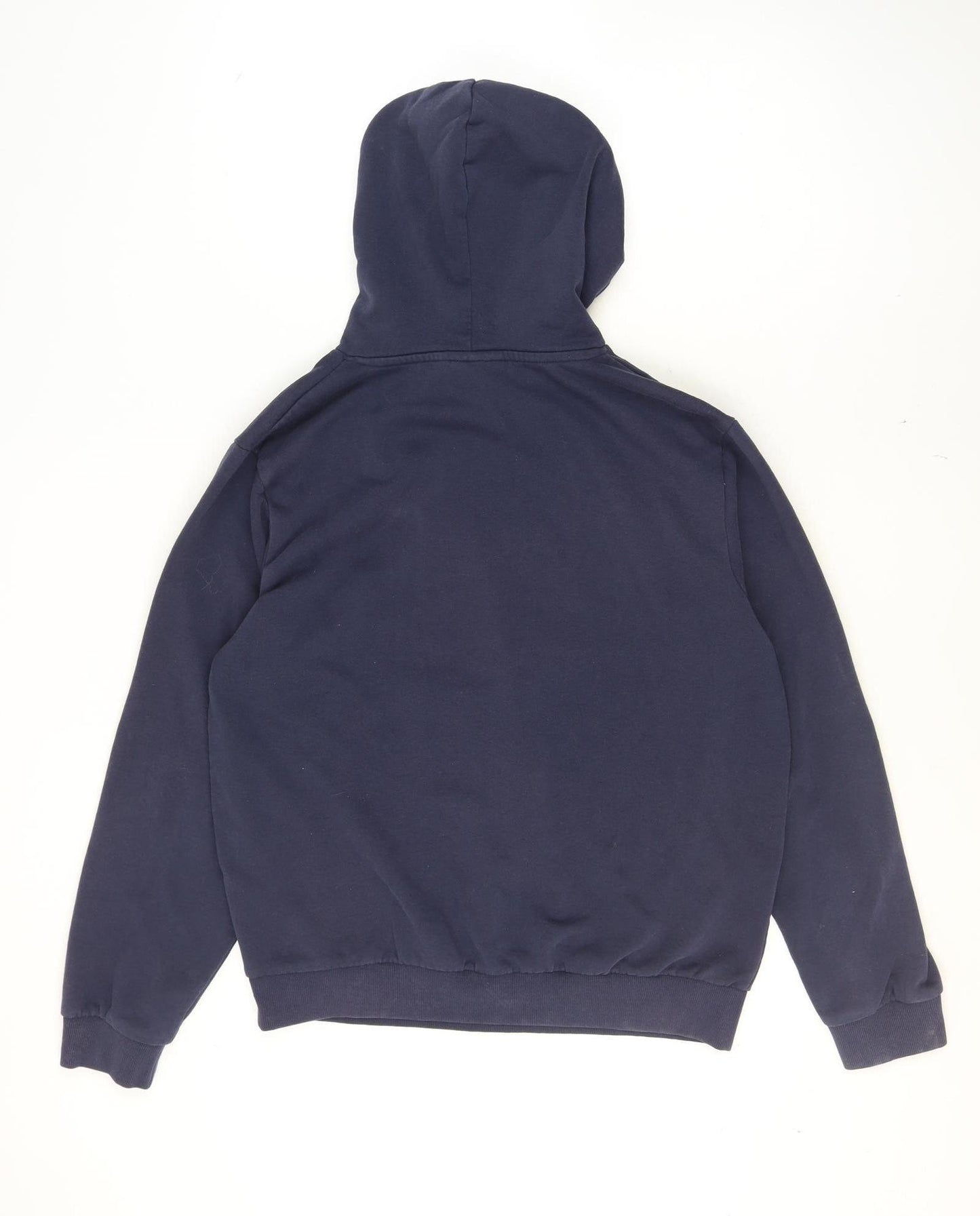Fila Men’s Blue Pullover Hoodie L Logo Graphic Sportswear