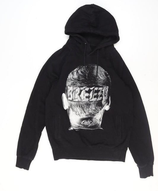 Chris Brown Under The Influence 2023 Men's Black Medium Pullover Hoodie