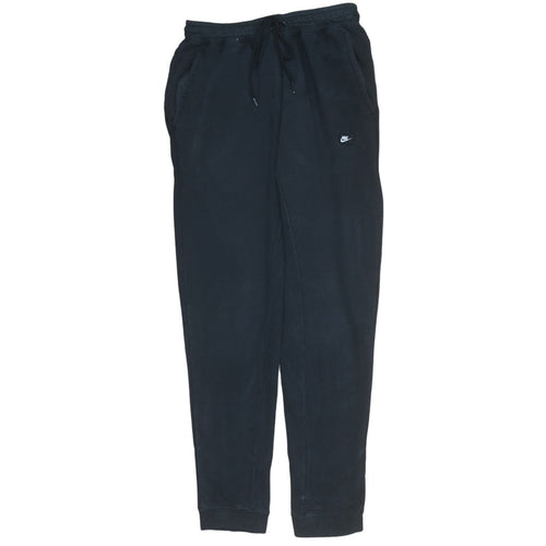Nike Men's Black Jogger Sweatpants M Regular Fit Cotton Blend