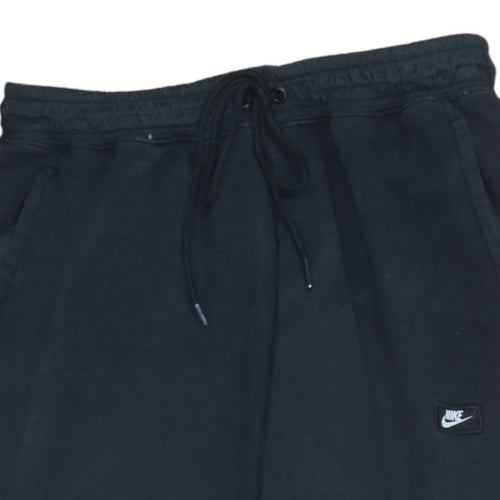 Nike Men's Black Jogger Sweatpants M Regular Fit Cotton Blend