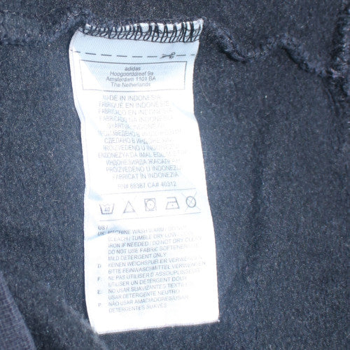 Adidas Womens Black XS Crew Neck Pullover Sweatshirt
