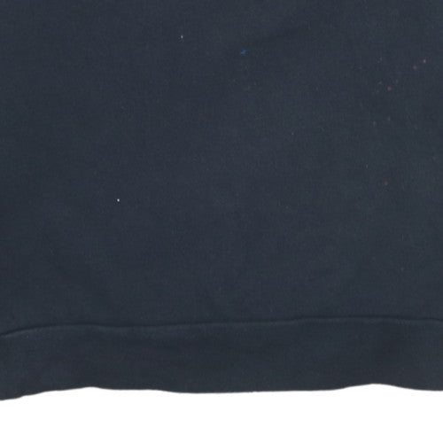 Adidas Womens Black XS Crew Neck Pullover Sweatshirt