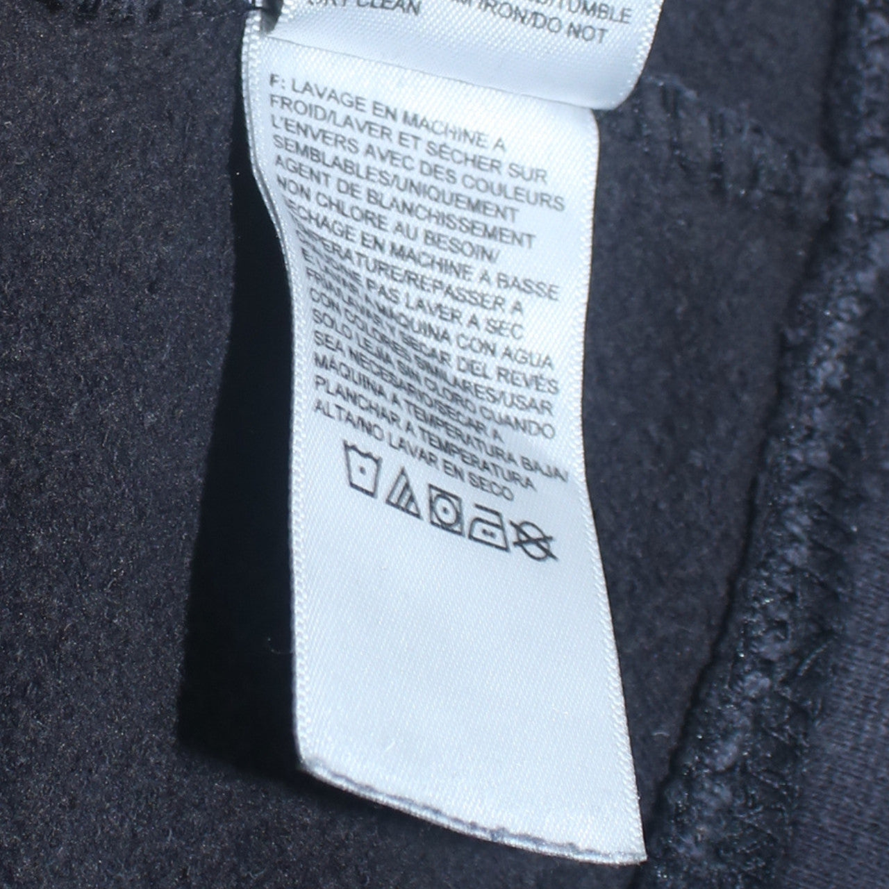 The North Face Men's Black Pullover Hoodie S Regular Fit