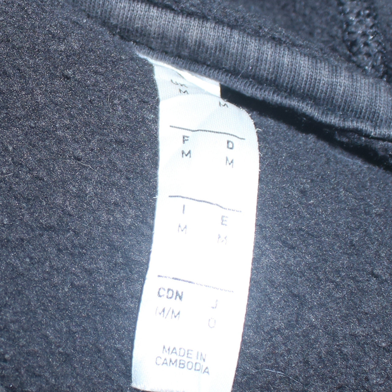 Adidas Men's Black Pullover Hoodie Medium Sports Fleece