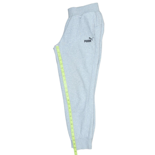 Puma Women’s Grey Jogger Sweatpants Size 12 Regular Fit Activewear