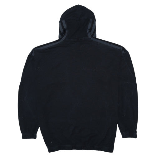 Adidas Men's Black Pullover Hoodie L Regular Fit Sportswear