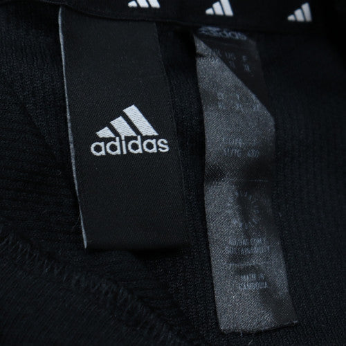 Adidas Men's Black Pullover Hoodie L Regular Fit Sportswear