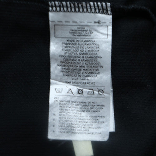 Adidas Men's Black Pullover Hoodie L Regular Fit Sportswear