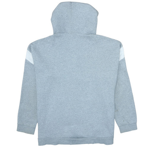 Nike Air Men’s Grey XL 1/2 Zip Hoodie Fleece Pull Over Sportswear