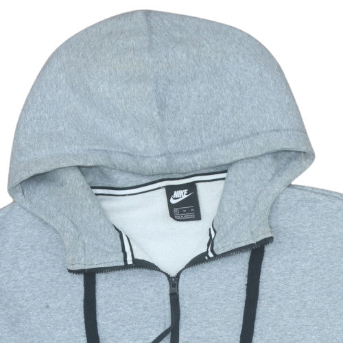 Nike Air Men’s Grey XL 1/2 Zip Hoodie Fleece Pull Over Sportswear